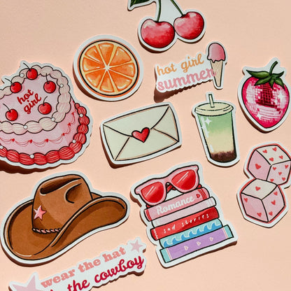 Kindle Stickers Pack - Cowboy Coquette Summer Edition
