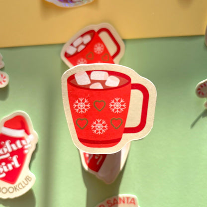Christmas Bookish Sticker Pack