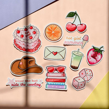 Kindle Stickers Pack - Cowboy Coquette Summer Edition