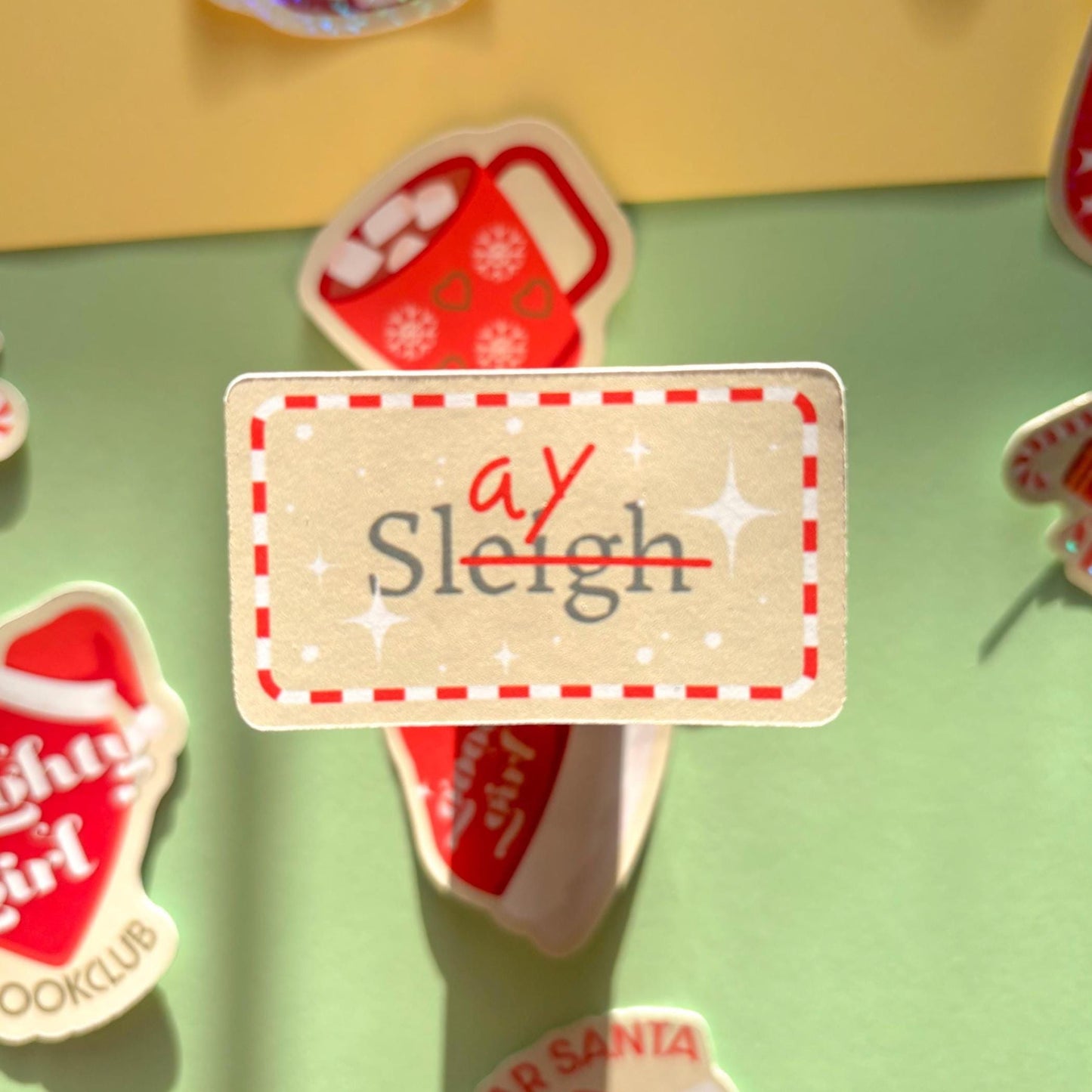 Christmas Bookish Sticker Pack