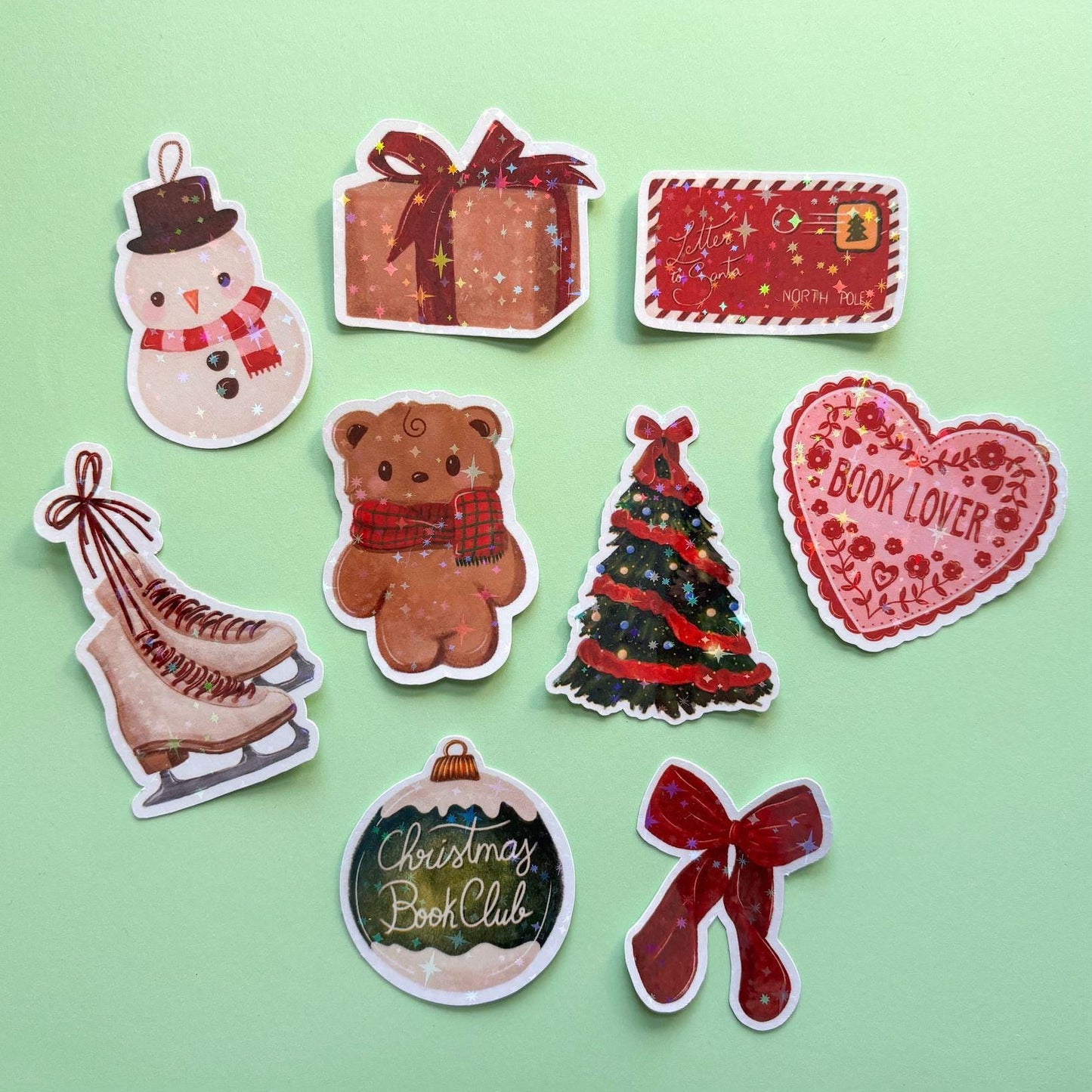 Christmas Kindle Sticker Pack